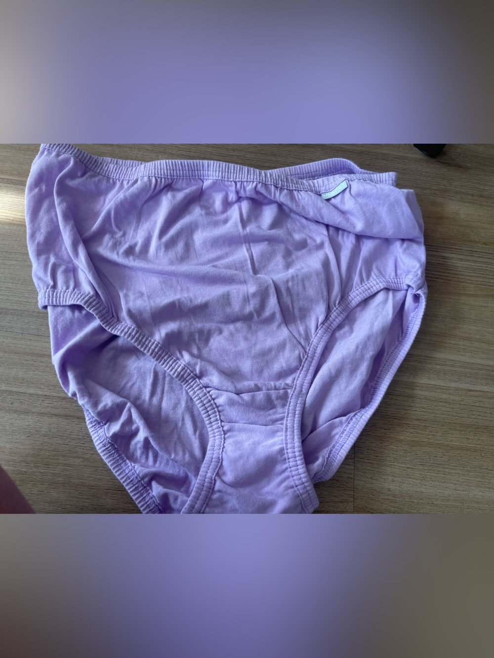 NWOT Jockey Lilac 100% Cotton Briefs size 9